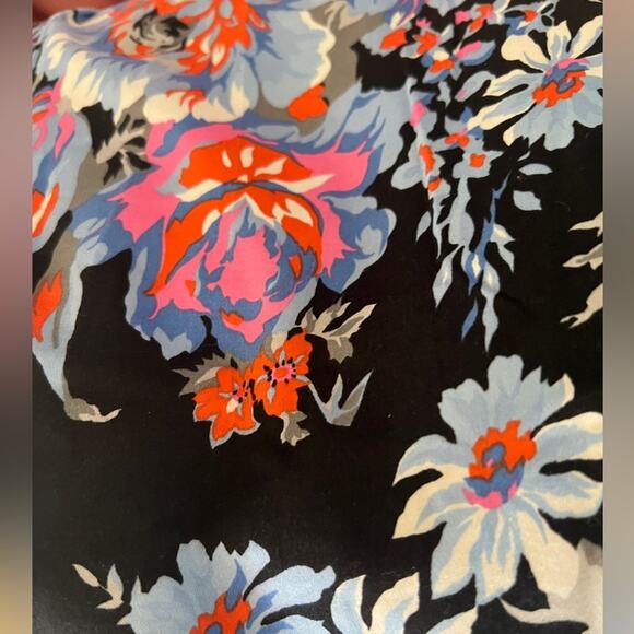 ASOS. Floral Print Cropped Trousers Size 14 NWT - Picture 10 of 10